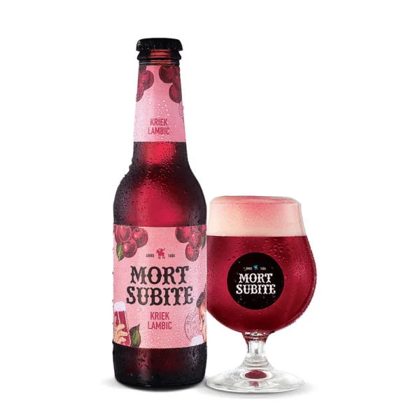 Mort Subite Kriek belga meggy sör 0,25 üveges 4% DRS