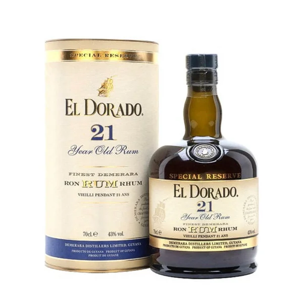 El Dorado 21 éves rum 0,7 pdd. 43%