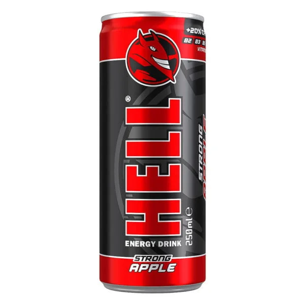 Hell Strong Apple, almás 0,25 dobozos