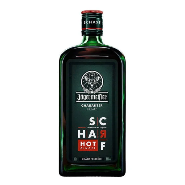 Jagermeister SCHARF 0,7 gyömbéres keserűlikör 33 %