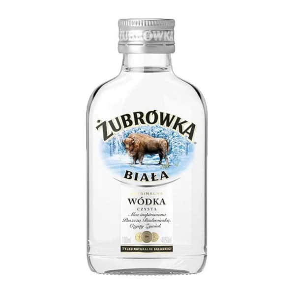 Zubrowka Biala vodka 0,09 37,5%