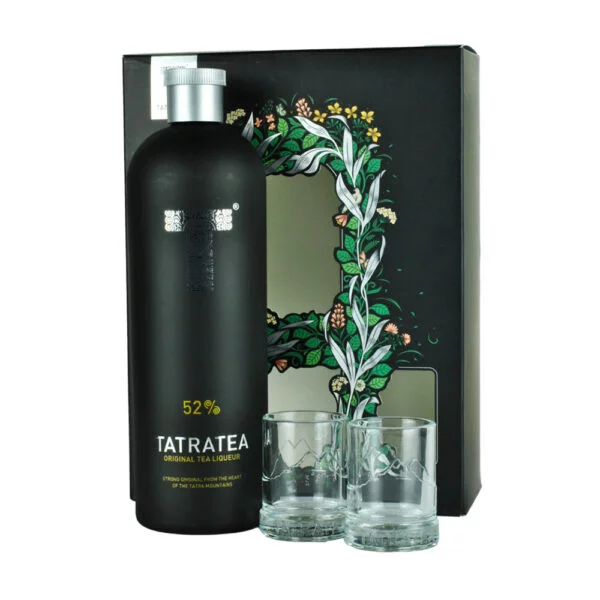 Tatratea 0,7 Original tea likör dd. + 2 pohár 52% DRS