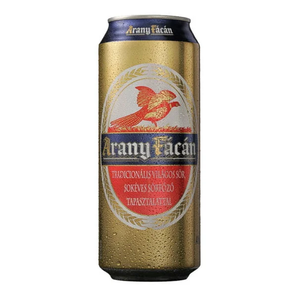 Arany Fácán sör 0,5 dobozos 4%