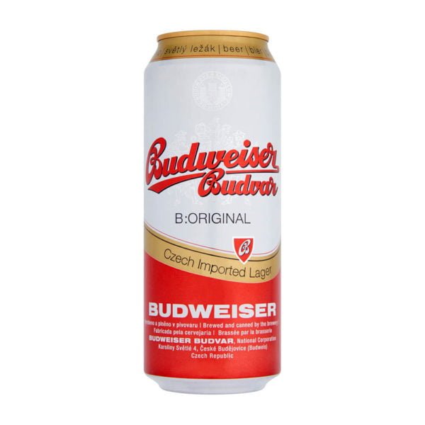 Budweiser Budvar Premium Lager 05 dobozos sör 5 vásárlás