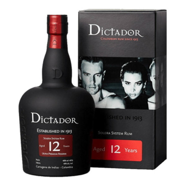 Dictador 12 éves rum 0,7 dd. 40%