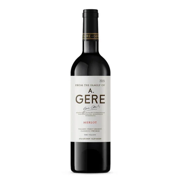Gere Attila Villányi Merlot 2018 száraz vörösbor 0,75