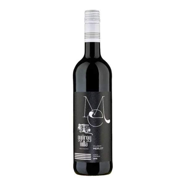 György Villa Villányi Merlot száraz vörösbor 0,75