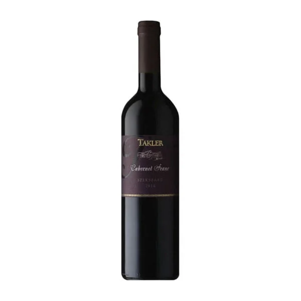 Takler Szekszárdi Cabernet Franc 2019 száraz vörösbor 0,75