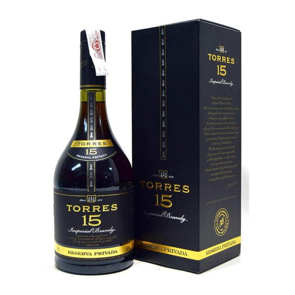 Torres 15 éves Imperial Brandy Reserva Prémium 10 dd. 40 vásárlás