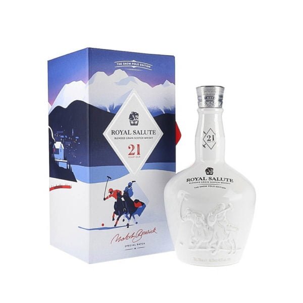 Chivas Regal Royal Salute 21 éves Scotch whisky The Snow Polo Edition 07 465 vásárlás