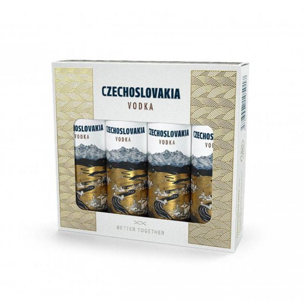 Czechoslovakia vodka Mini Set 4 x 004 40 vásárlás
