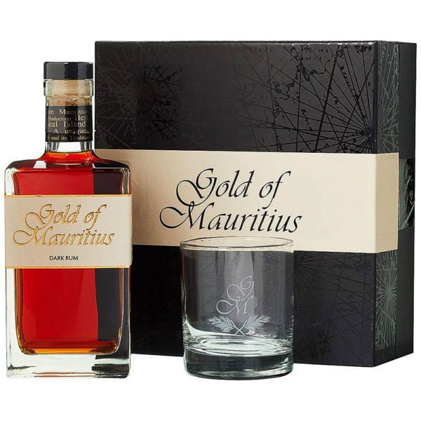 Gold of Mauritius Dark Rum 07 pdd. pohár 40 vásárlás