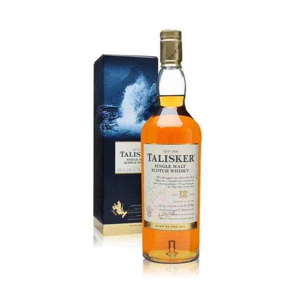 Talisker 18 éves Single Malt Scotch whisky 07 pdd. 458 vásárlás
