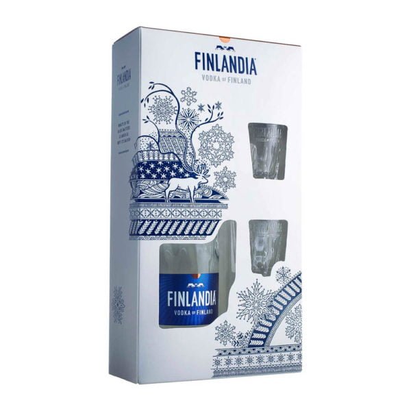 Finlandia Vodka 070 pdd. 2 pohár 40 vásárlás