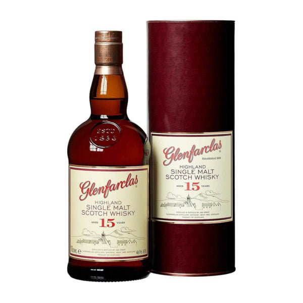 Glenfarclas 15 éves Single Malt Scotch Whisky 07 pdd. 46 vásárlás