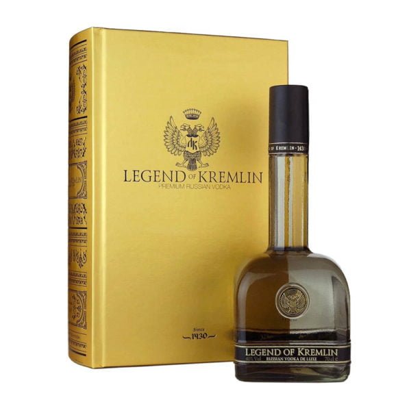 Legend of Kremlin Gold Book vodka 07 pdd. 40 vásárlás
