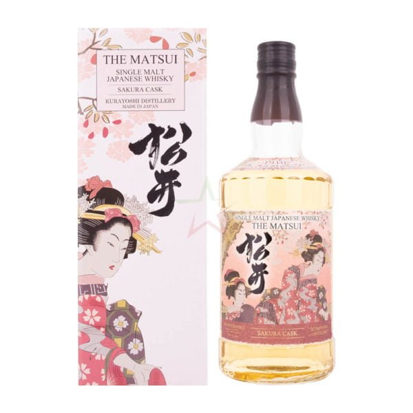 Matsui Sakura Cask Single Malt japán whisky 07 dd. 48 vásárlás