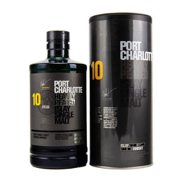 Port Charlotte 10 éves Heavily Peated Islay Single Malt whisky 07 dd. 50 vásárlás