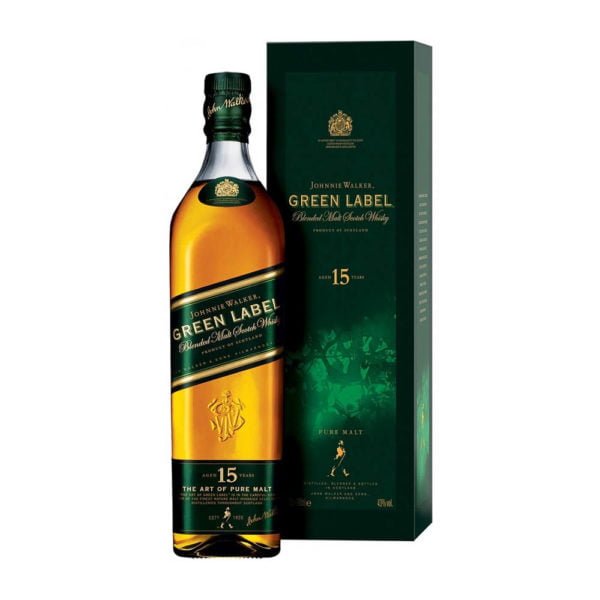 johnnie Walker Green Label 15 éves whisky 07 pdd. 43 vásárlás