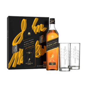 Johnnie Walker Black Label 0,7 pdd+2pohár 40%