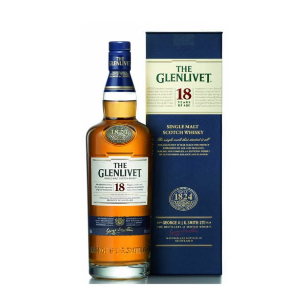 Glenlivet 18 éves Single Malt whisky 0,7 pdd 40%