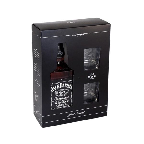 Jack Daniels whiskey 07 pdd 2 pohár vásárlás