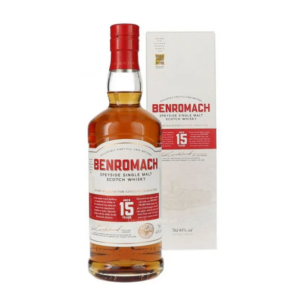 Benromach 15 éves New Edition whisky 0,7 43%
