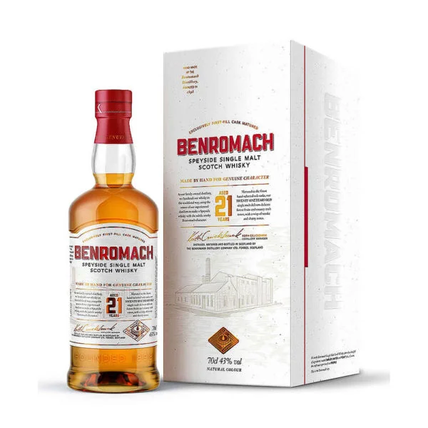 Benromach 21 éves whisky 0,7 43%