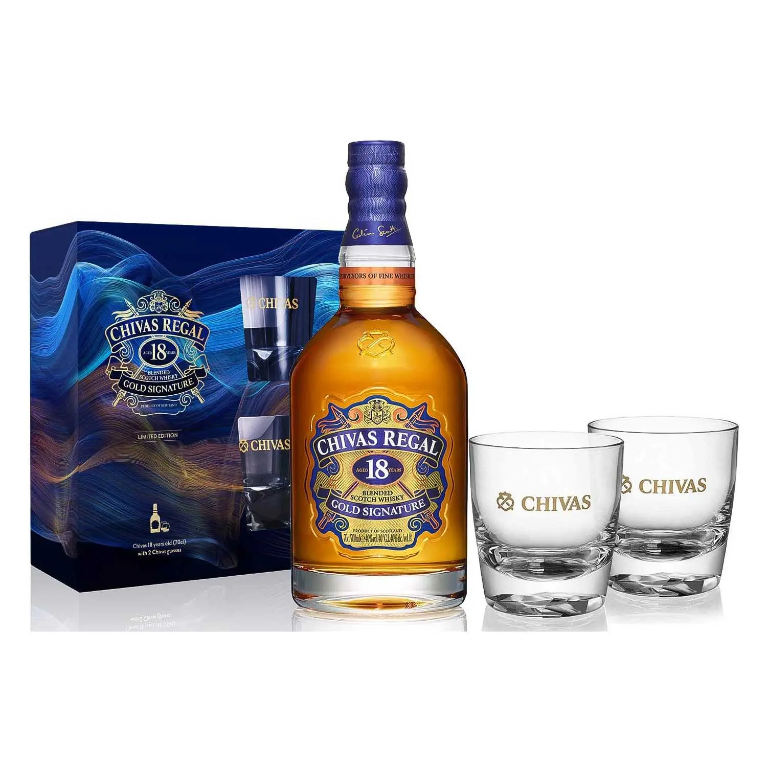 Chivas Regal 18 Year Old Blended Scotch Whisky 07 pddpohar 40 vásárlás