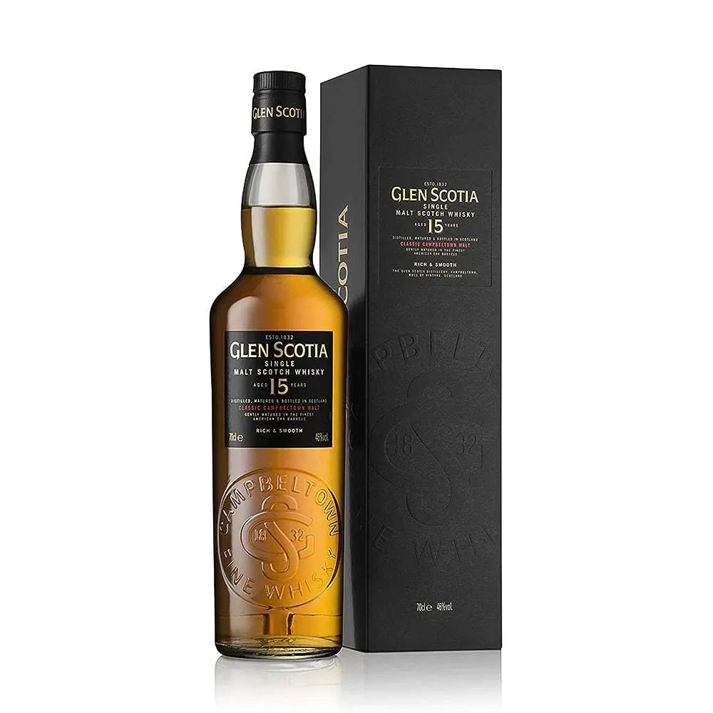 Glen Scotia 15 eves Single Malt Scotch whisky 07 pdd. 46 vásárlás