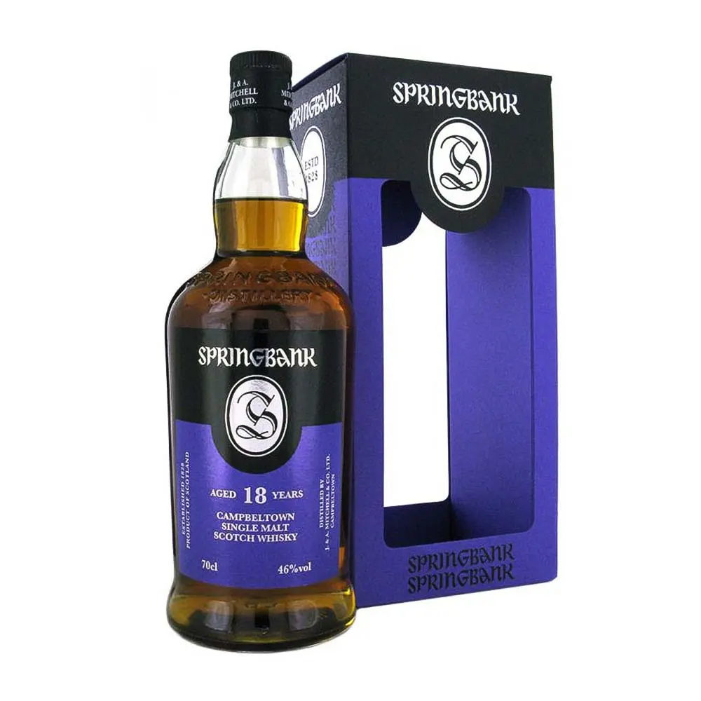 Springbank 18 eves Campbeltown Single Malt Scotch whisky 07pdd. 46 vásárlás