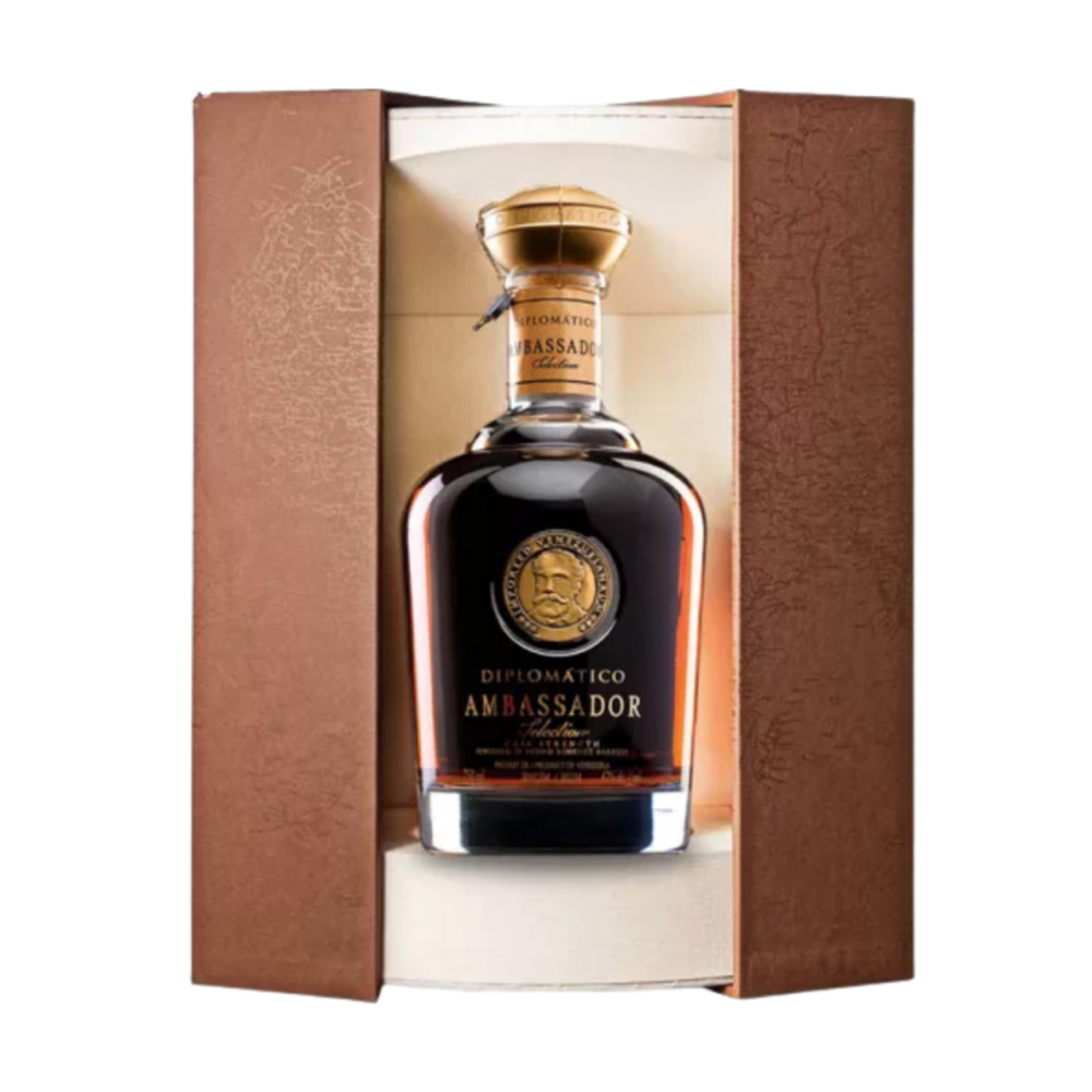 Diplomatico Ambassador rum 0,7 fa és bőrhatású dd 47% 1 Diplomatico Ambassador rum 0,7 fa és bőrhatású dd 47%