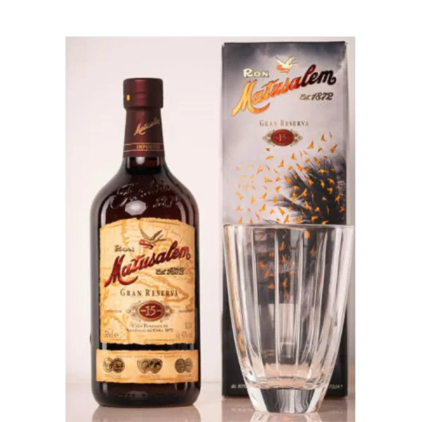 Ron Matusalem Gran Reserva Solera 15 éves rum 0,7 pdd+pohár 40% DRS