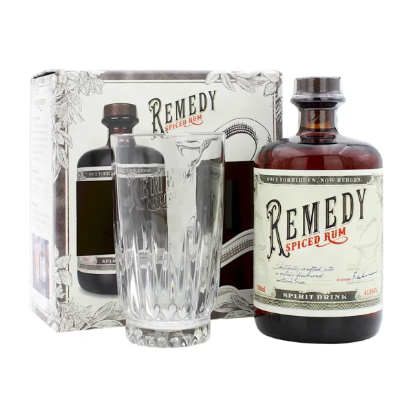 Remedy Spiced Rum Pohar Vásárlás
