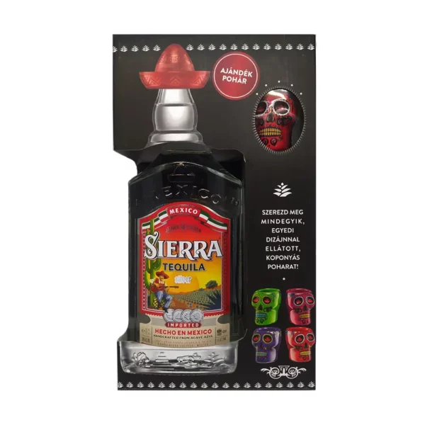 Tequila Sierra Silver 071 Pohar Vásárlás
