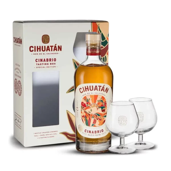Cihuatan Cinabrio 12 Eves Aged Rum 07 Pdd 2Pohar Vásárlás
