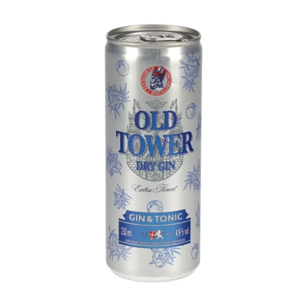Old Tower Dry Gin Tonic 025 Dob Vásárlás
