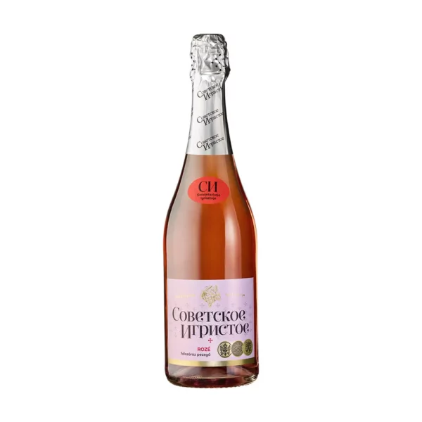 Szovjetszkoje Igrisztoje Rosé Félszáraz pezsgő 0,75