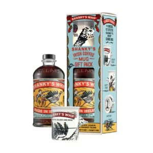 Shanky's Whip Black Irish Whiskey Likőr 0,7 pdd + bögre 33%