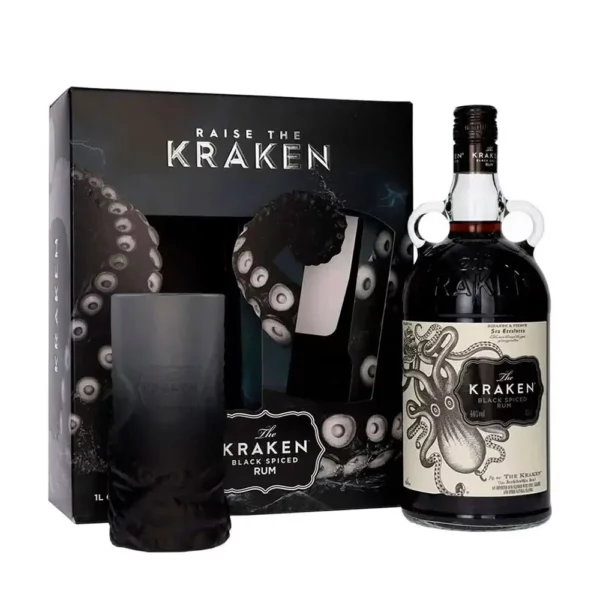Kraken Black Spiced Rum 10 Pdd Pohar Vásárlás