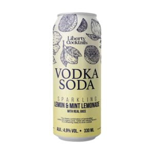 Liberty Cocktails Vodka Soda Lemon & Mint 0,33 4,9%