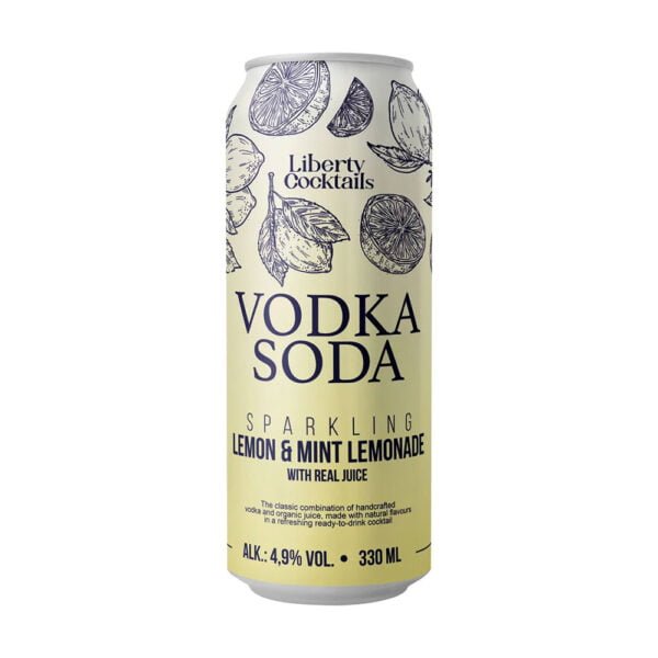 Vodka Soda Lemon Mint 033 Vásárlás