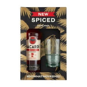 Bacardi Spiced Rum 07 Pdd 1 Pohar Vásárlás