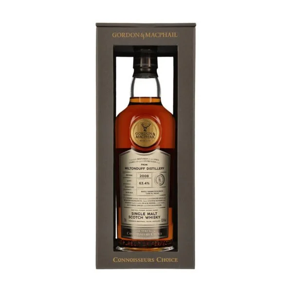 Miltonduff 2008 Connoisseurs Choice Gordon & MacPhail whisky 0,7 pdd 63,4%