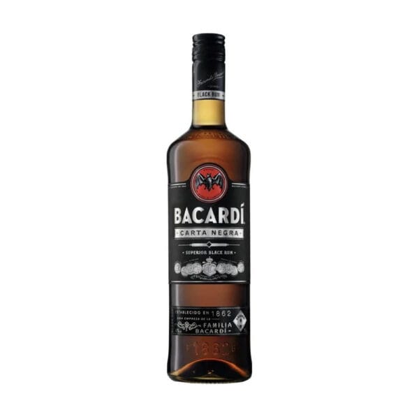 Bacardi Carta Negra rum 1,0 40% DRS