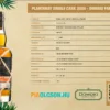 Planteray Barbados 2016 DOMOKI Family Cask Limited Edition rum 0,7 pdd 45% - Image 2