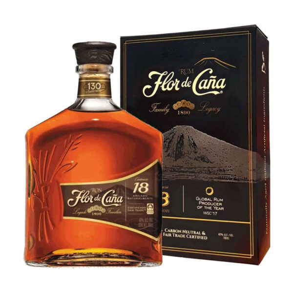Flor De Cana Centenario 18 Éves 0,7 Pdd 40%