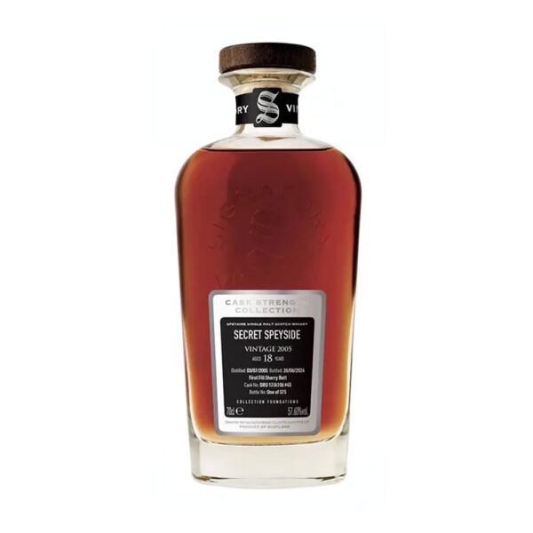 Secret Speyside 18 Éves 2005 Cask Strength Collection 0,7 57,6%