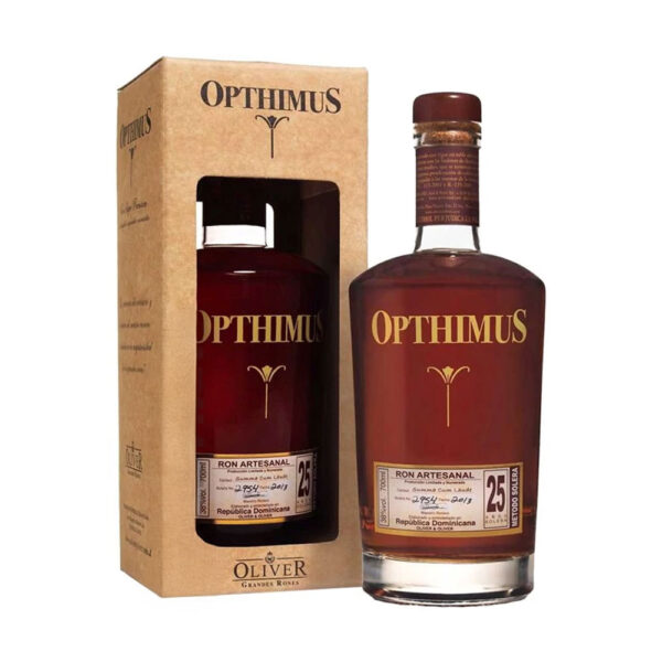 Opthimus 25 éves Sistema Solera rum 0,7 pdd 38%