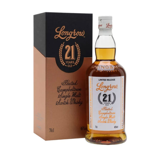 Longrow 21 éves whisky 2023 0,7 pdd 46%